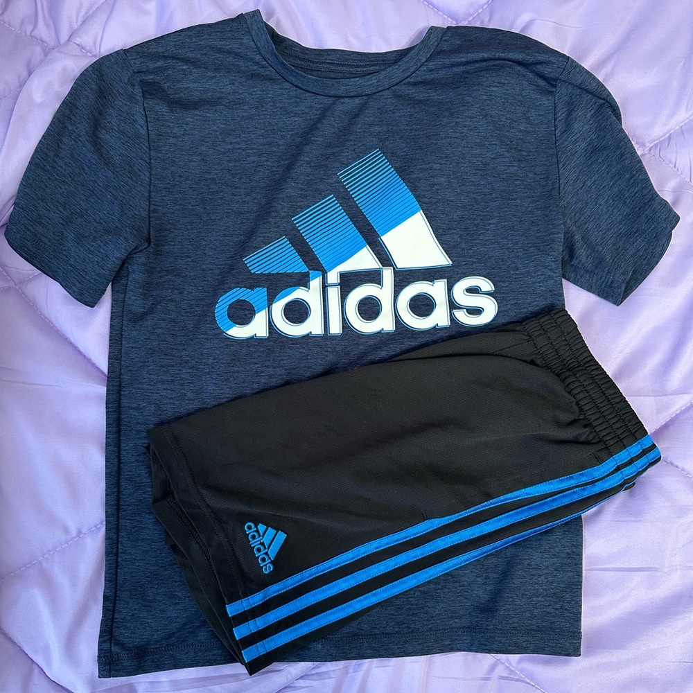 Boys 2-Piece Adidas Shorts Outfit